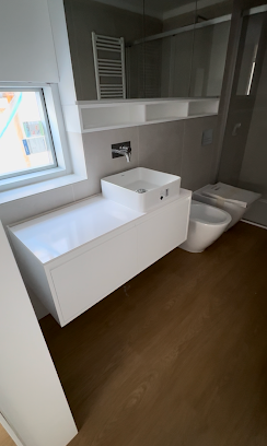 Trabalho de canalização realizado