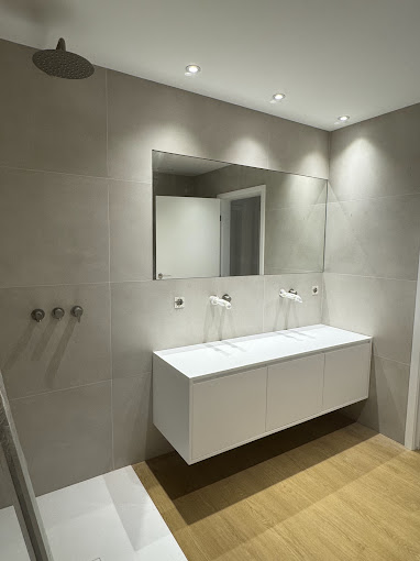 Trabalho de canalização realizado