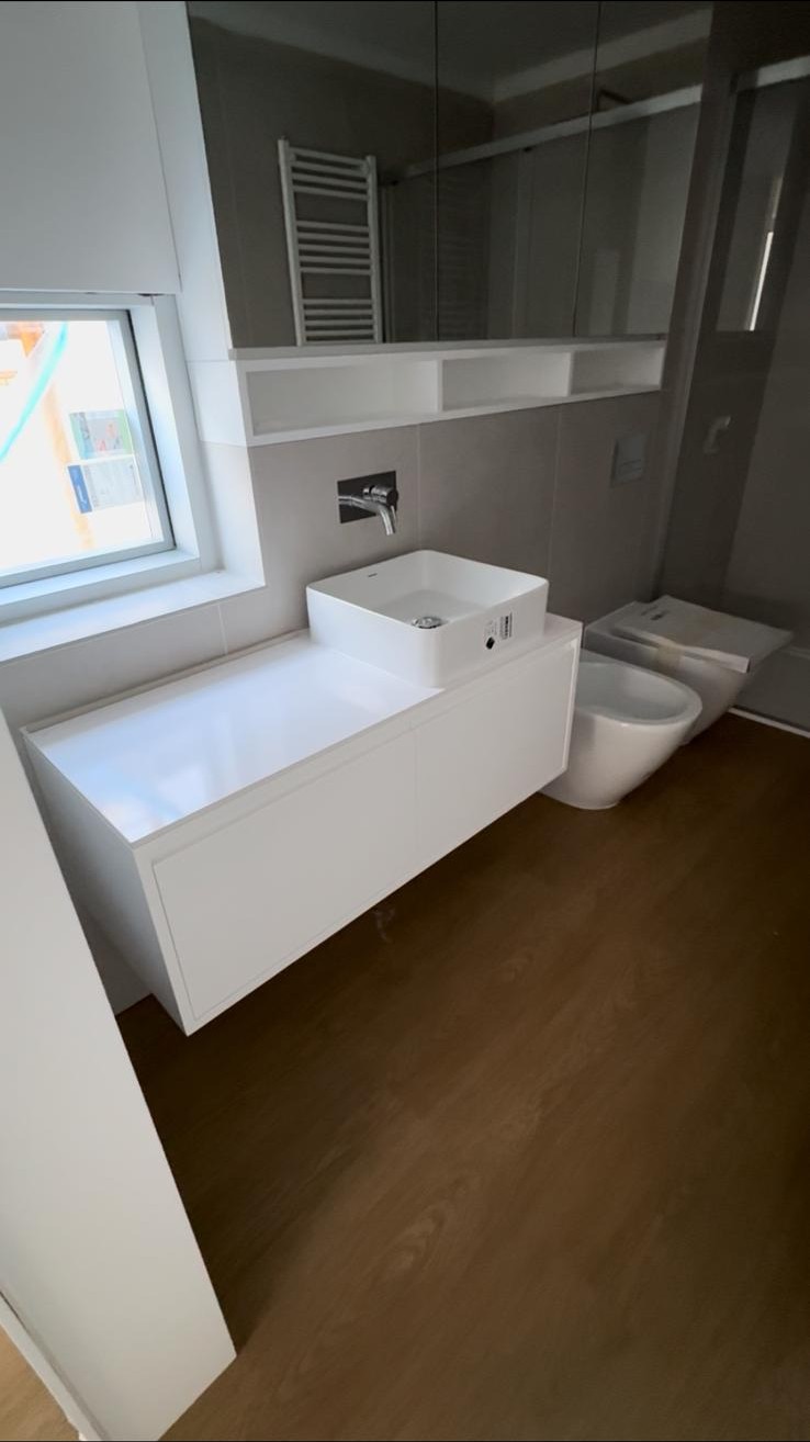 Trabalho de canalização realizado