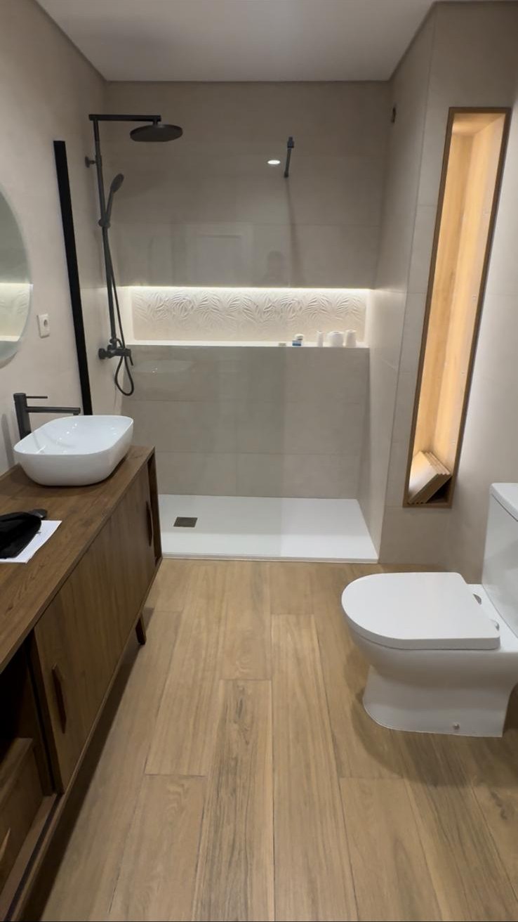 Trabalho de canalização realizado