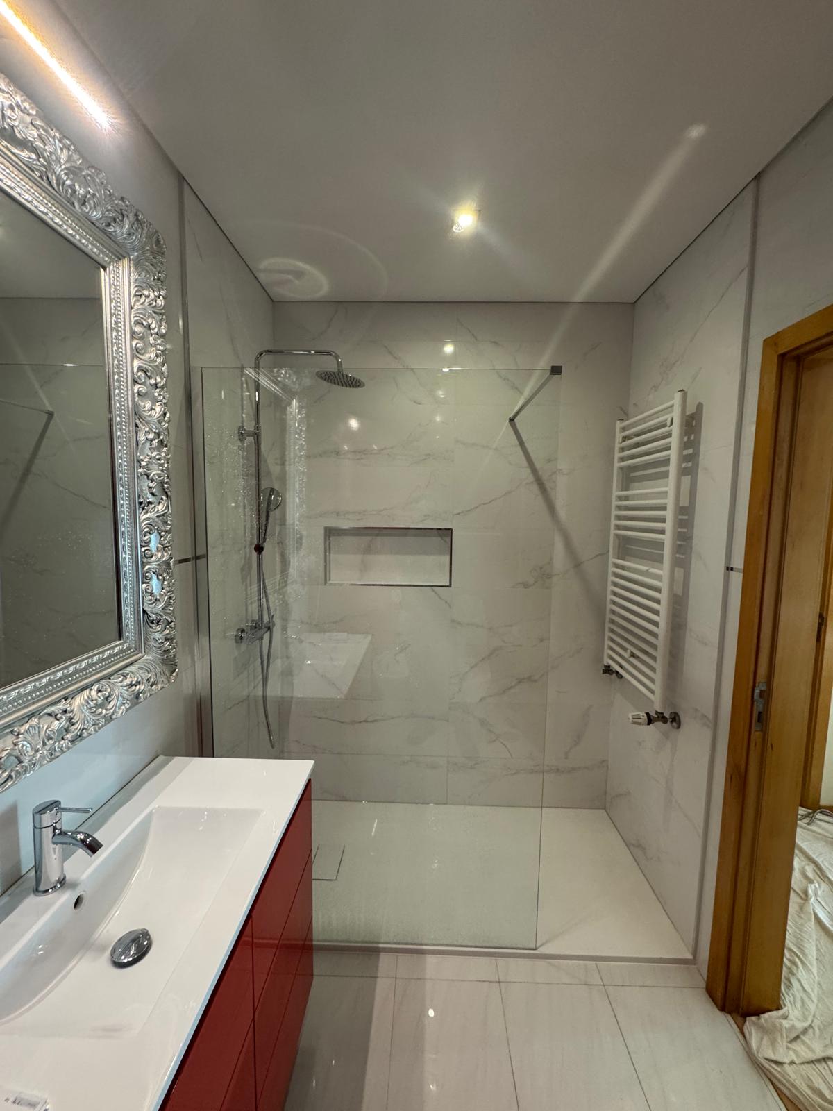 Trabalho de canalização realizado